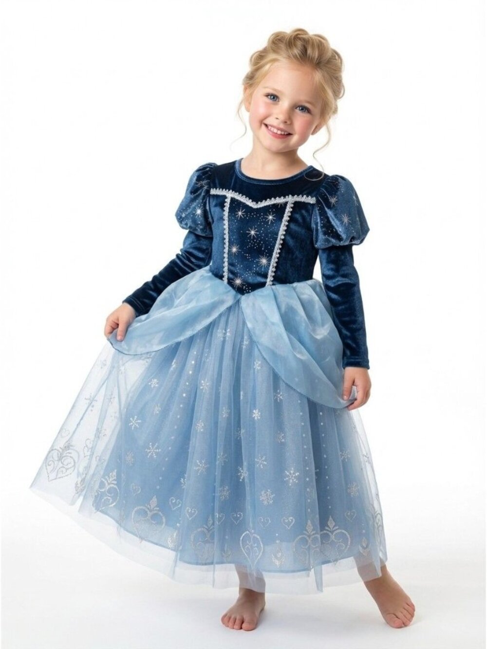 Girls Cinderella Inspired Princess Dress